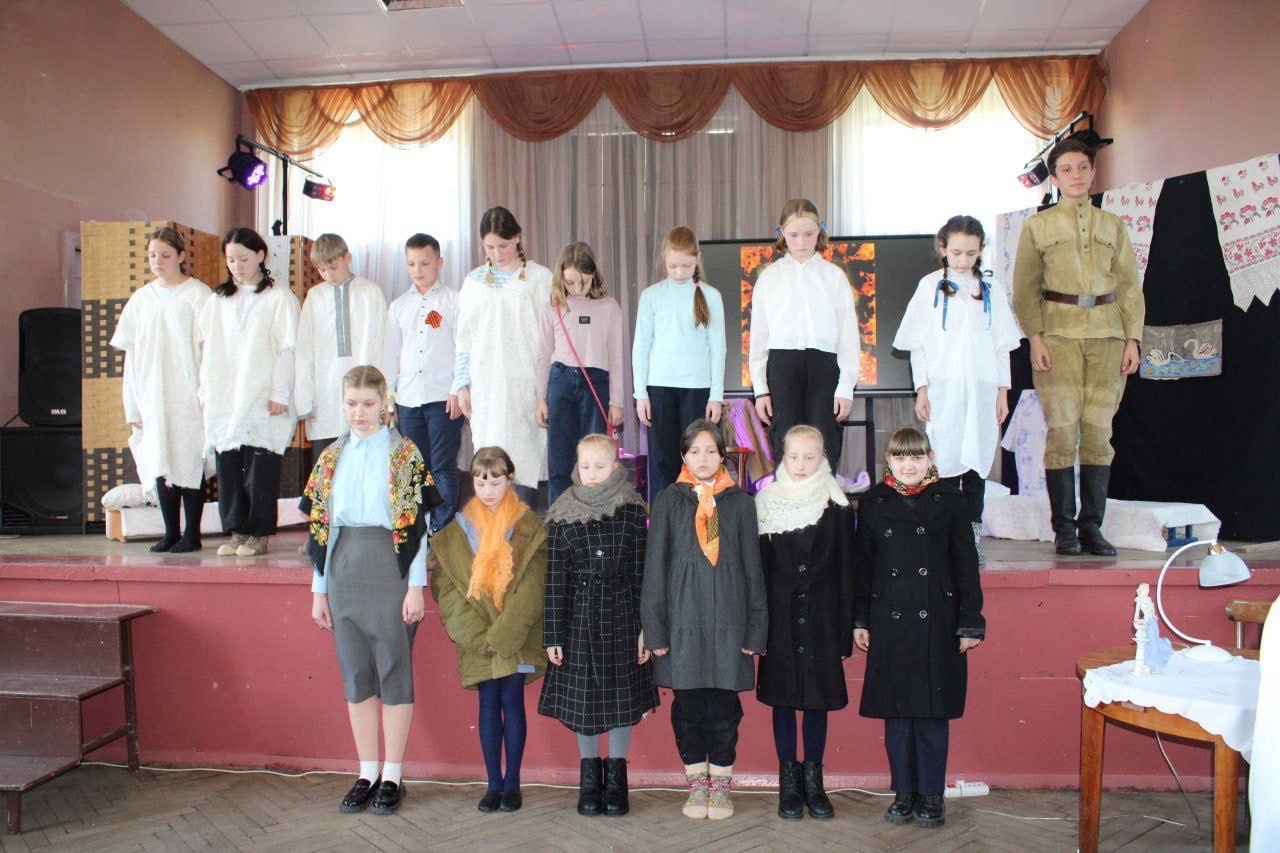 Спектакль «Дети войны», посвященный 79-ой годовщине победы в ВОВ.